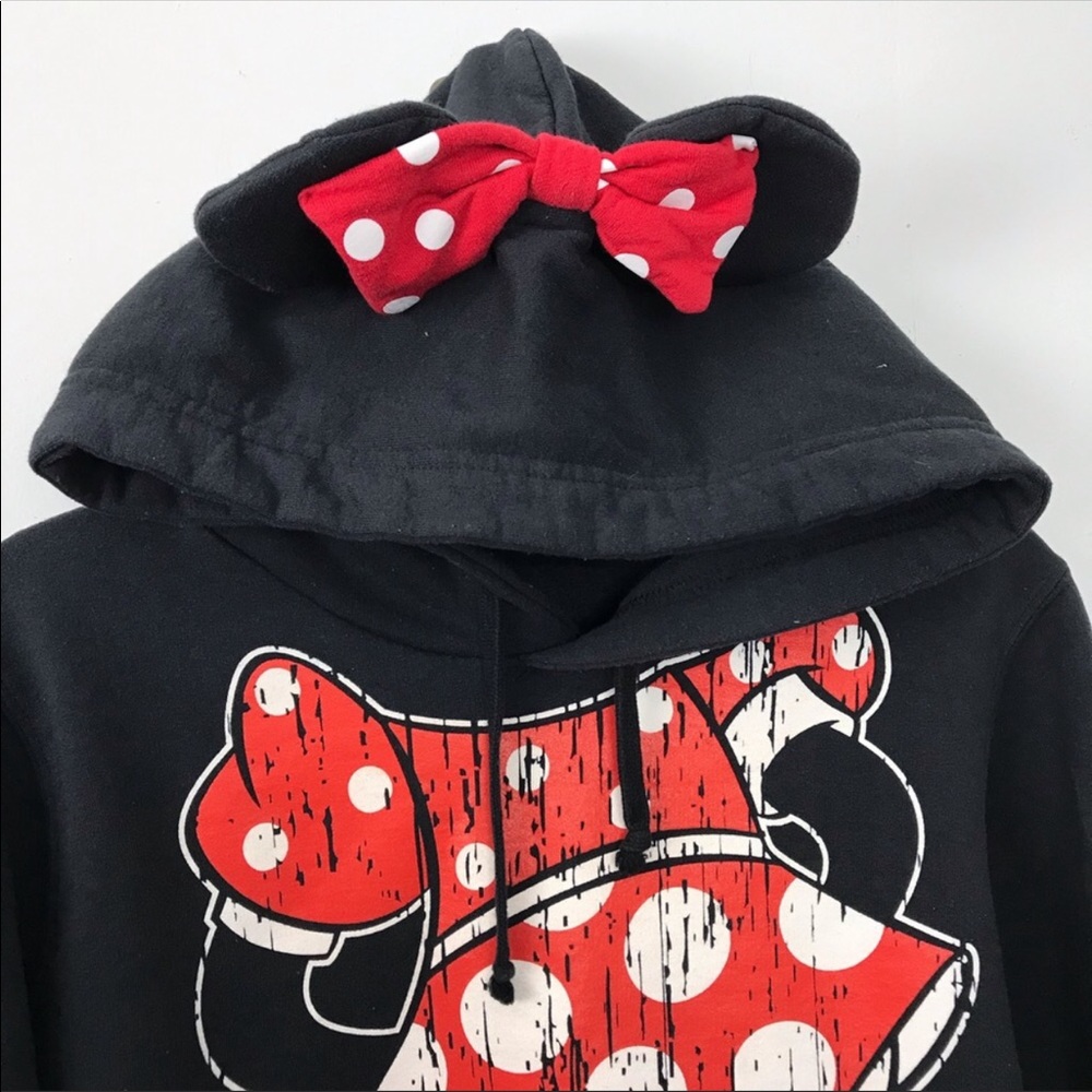 Disney Parks Minnie Mouse Sweatshirt Hoodie - Picture 5 of 7